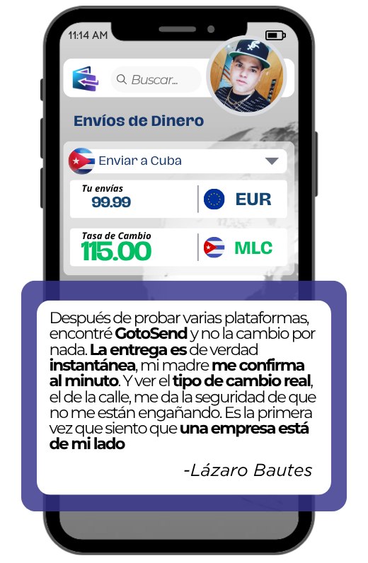 Reseña Cliente GotoSend