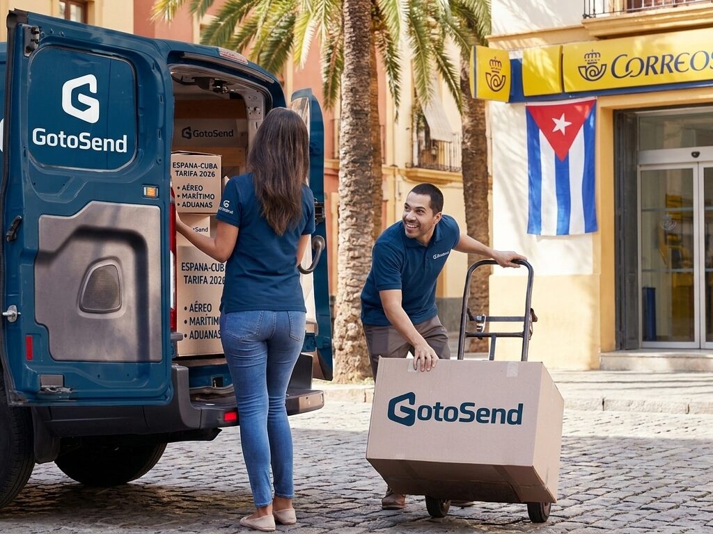Artículos que se pueden enviar en un paquete a Cuba